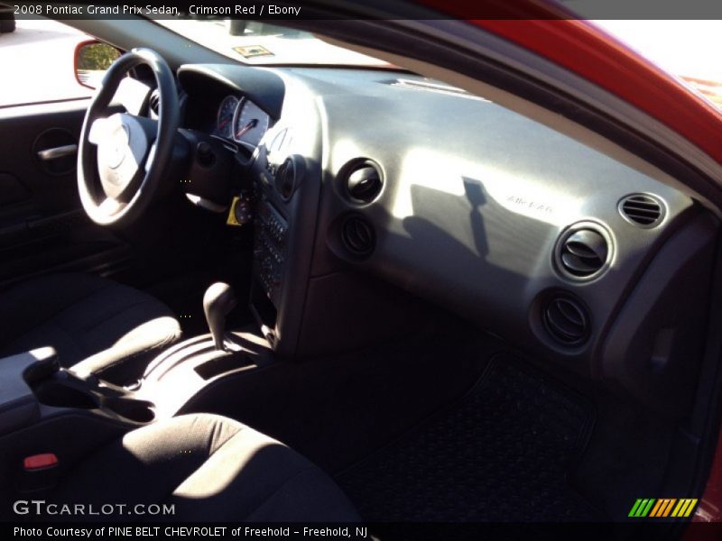 Crimson Red / Ebony 2008 Pontiac Grand Prix Sedan