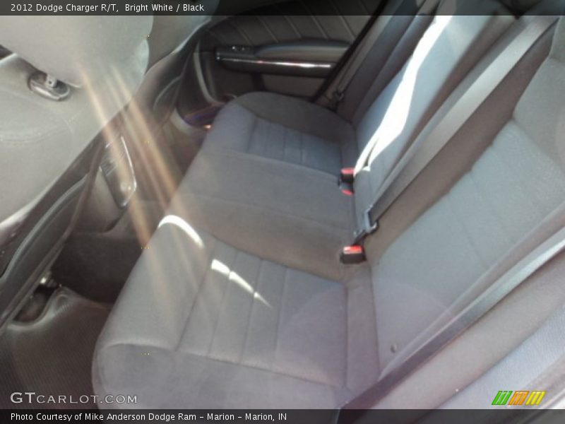 Bright White / Black 2012 Dodge Charger R/T