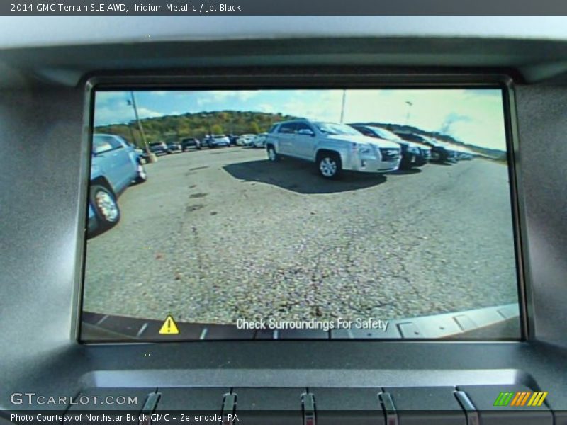 Iridium Metallic / Jet Black 2014 GMC Terrain SLE AWD