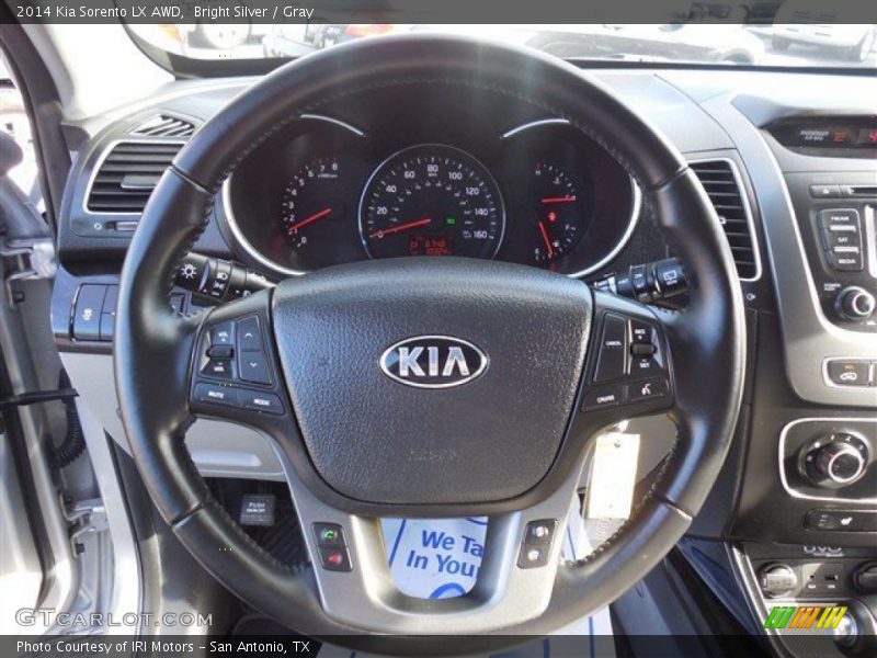 Bright Silver / Gray 2014 Kia Sorento LX AWD