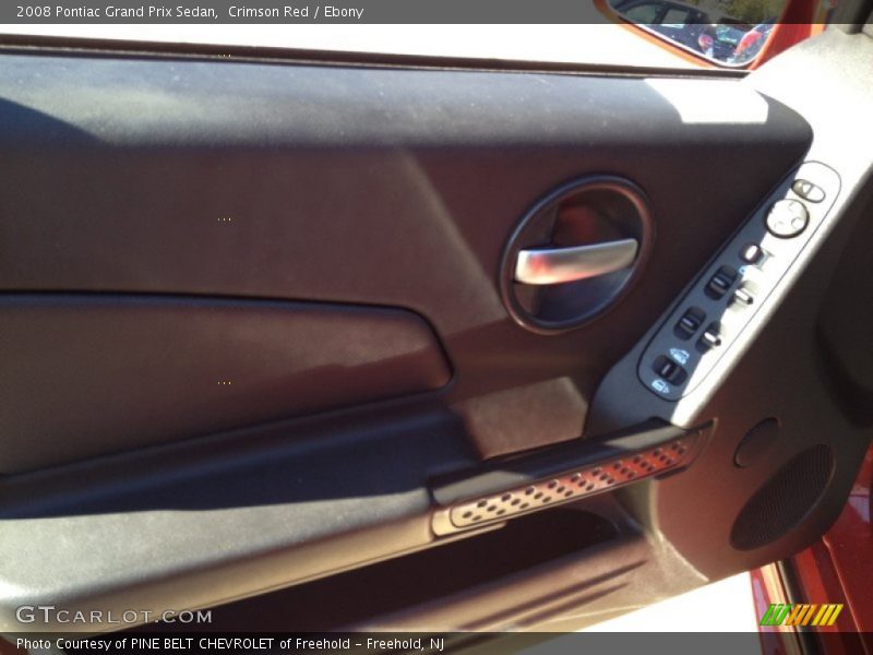 Crimson Red / Ebony 2008 Pontiac Grand Prix Sedan