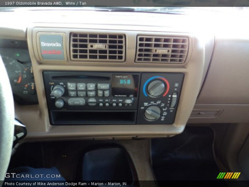 Controls of 1997 Bravada AWD