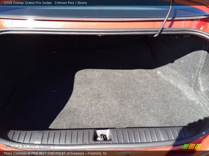 Crimson Red / Ebony 2008 Pontiac Grand Prix Sedan