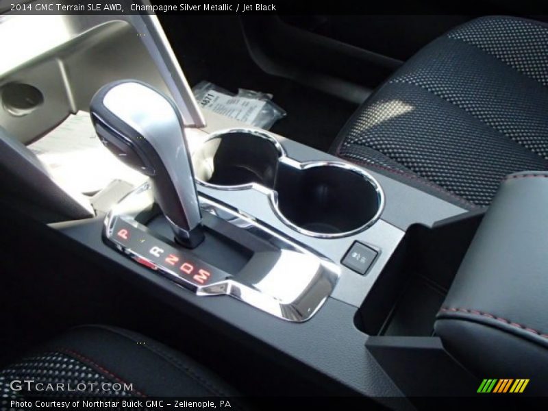 Champagne Silver Metallic / Jet Black 2014 GMC Terrain SLE AWD