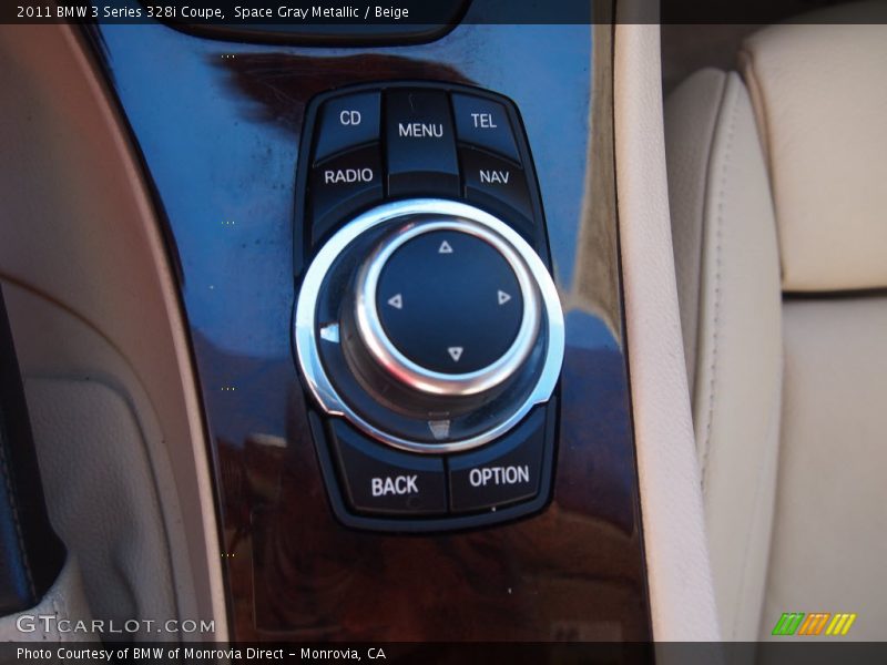Space Gray Metallic / Beige 2011 BMW 3 Series 328i Coupe