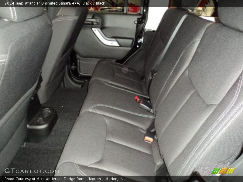 Black / Black 2014 Jeep Wrangler Unlimited Sahara 4x4