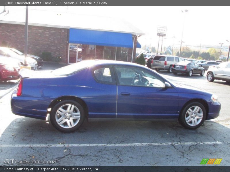 Superior Blue Metallic / Gray 2006 Chevrolet Monte Carlo LT