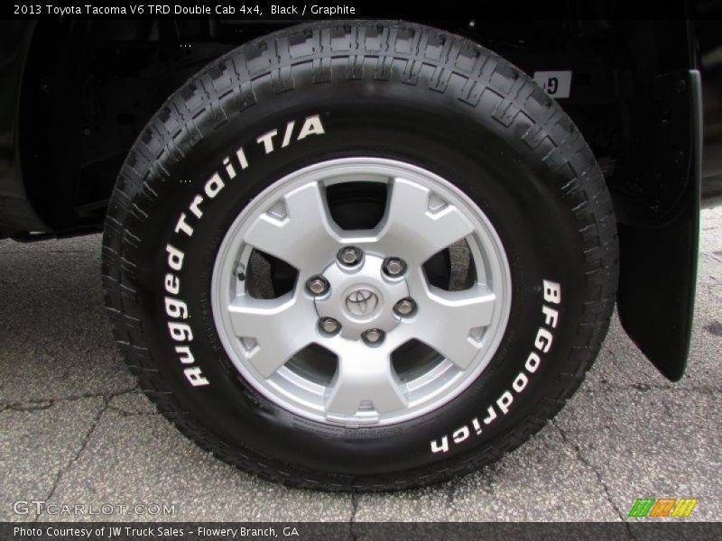 Black / Graphite 2013 Toyota Tacoma V6 TRD Double Cab 4x4