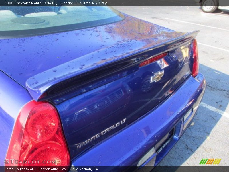 Superior Blue Metallic / Gray 2006 Chevrolet Monte Carlo LT