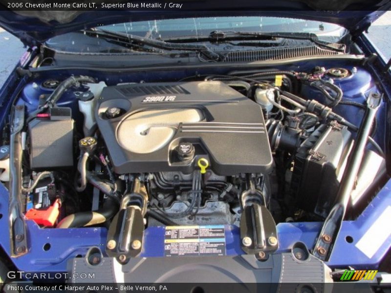 Superior Blue Metallic / Gray 2006 Chevrolet Monte Carlo LT