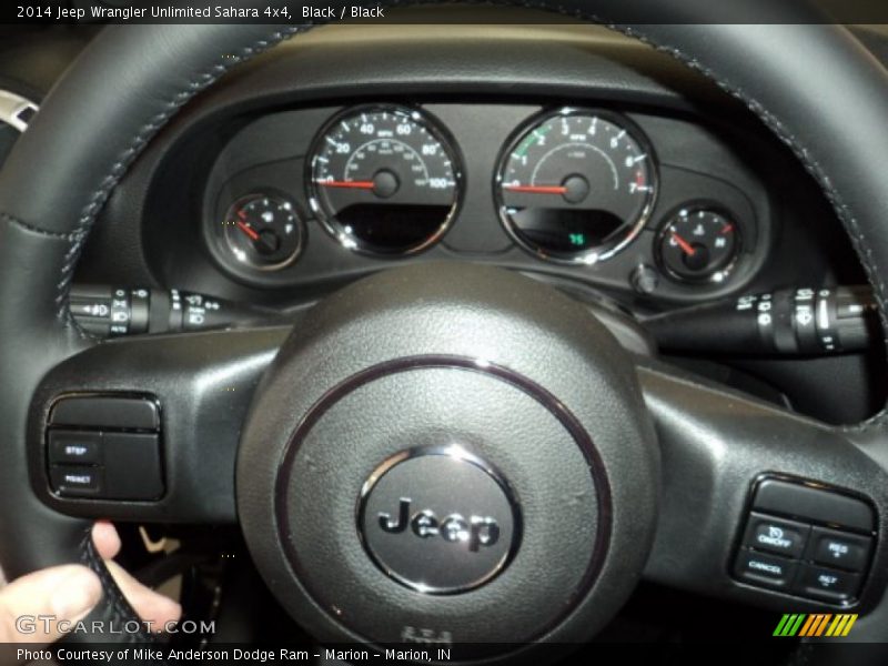 Black / Black 2014 Jeep Wrangler Unlimited Sahara 4x4