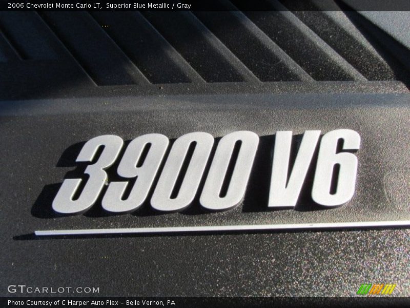 Superior Blue Metallic / Gray 2006 Chevrolet Monte Carlo LT