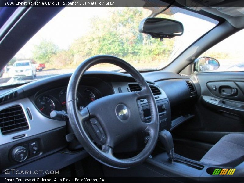Superior Blue Metallic / Gray 2006 Chevrolet Monte Carlo LT