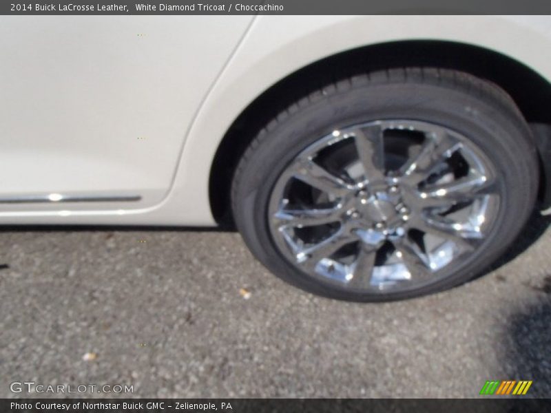 White Diamond Tricoat / Choccachino 2014 Buick LaCrosse Leather