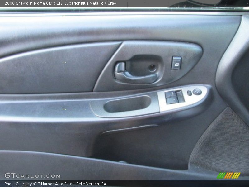 Superior Blue Metallic / Gray 2006 Chevrolet Monte Carlo LT