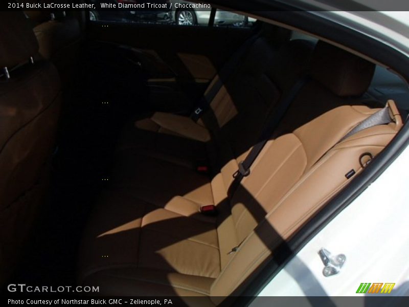 White Diamond Tricoat / Choccachino 2014 Buick LaCrosse Leather