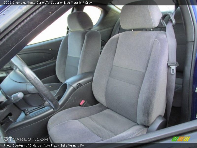 Superior Blue Metallic / Gray 2006 Chevrolet Monte Carlo LT