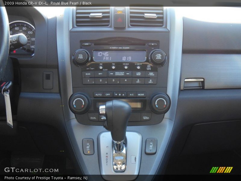 Royal Blue Pearl / Black 2009 Honda CR-V EX-L