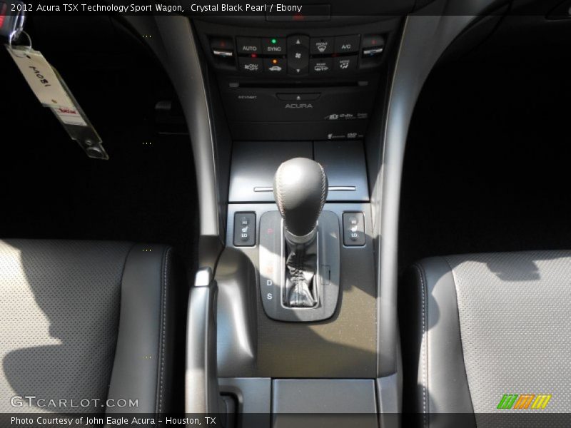 Crystal Black Pearl / Ebony 2012 Acura TSX Technology Sport Wagon
