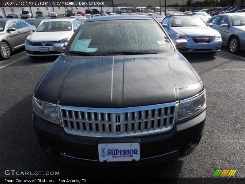 Alloy Metallic / Dark Charcoal 2007 Lincoln MKZ Sedan