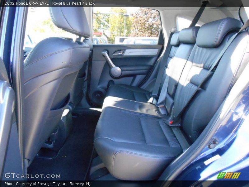 Royal Blue Pearl / Black 2009 Honda CR-V EX-L