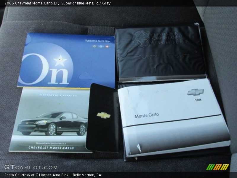 Superior Blue Metallic / Gray 2006 Chevrolet Monte Carlo LT