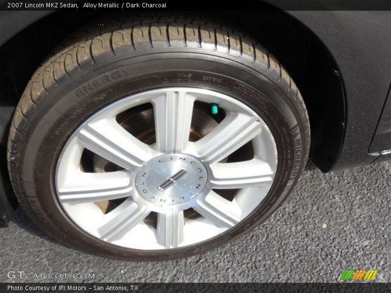 Alloy Metallic / Dark Charcoal 2007 Lincoln MKZ Sedan