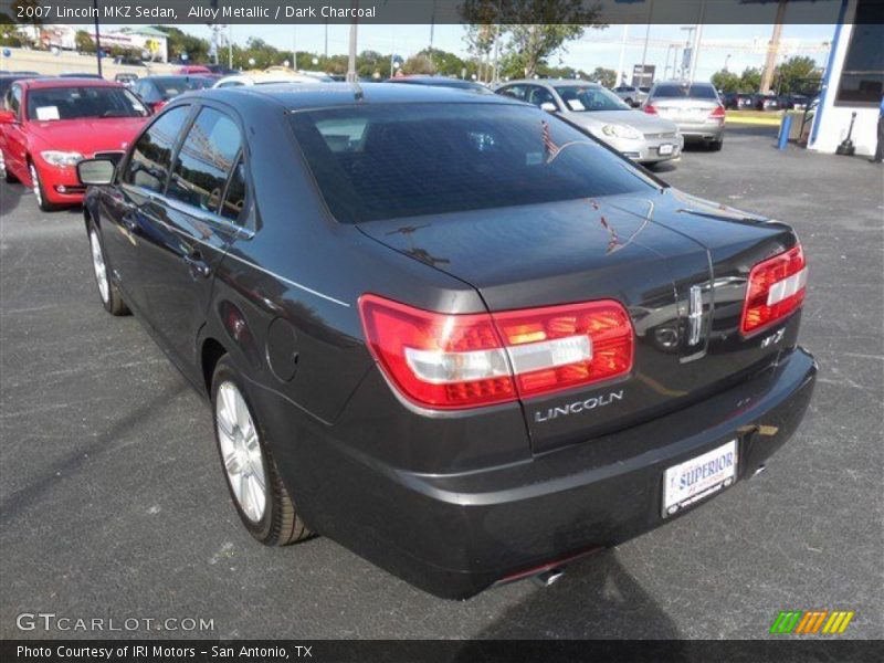 Alloy Metallic / Dark Charcoal 2007 Lincoln MKZ Sedan