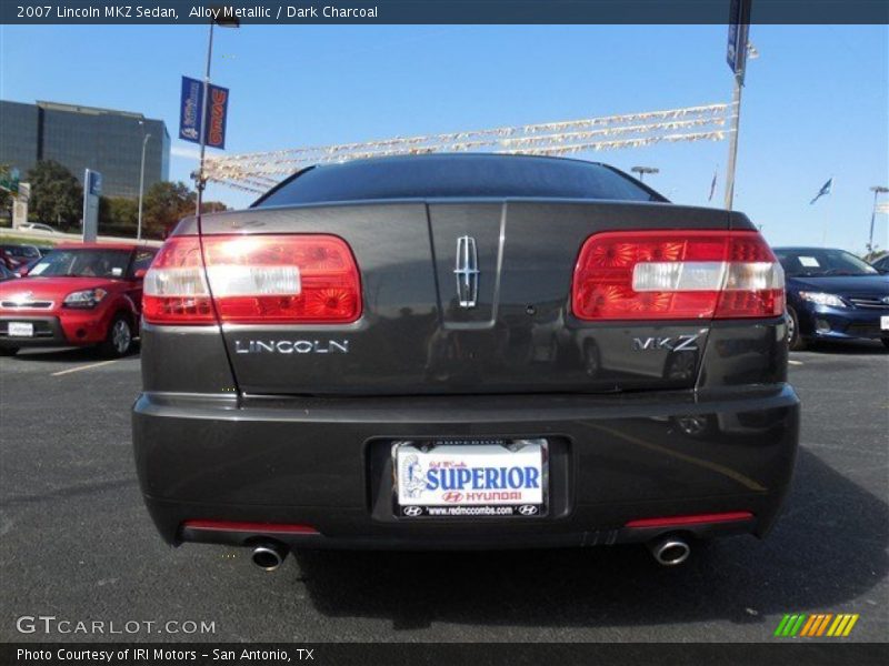 Alloy Metallic / Dark Charcoal 2007 Lincoln MKZ Sedan