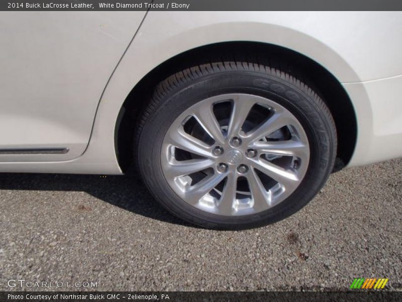 White Diamond Tricoat / Ebony 2014 Buick LaCrosse Leather