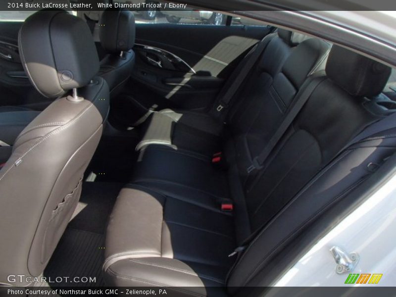 White Diamond Tricoat / Ebony 2014 Buick LaCrosse Leather