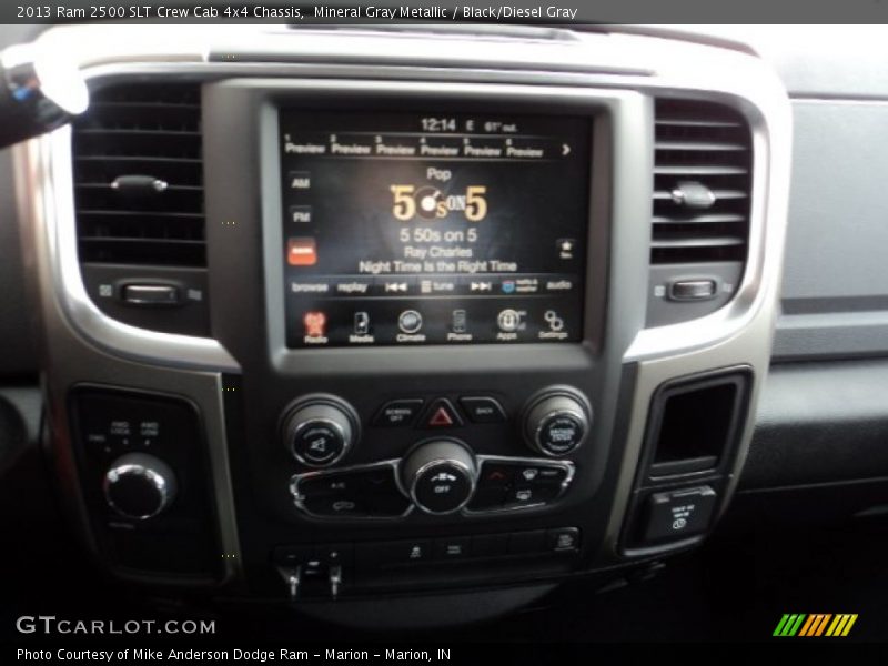 Mineral Gray Metallic / Black/Diesel Gray 2013 Ram 2500 SLT Crew Cab 4x4 Chassis