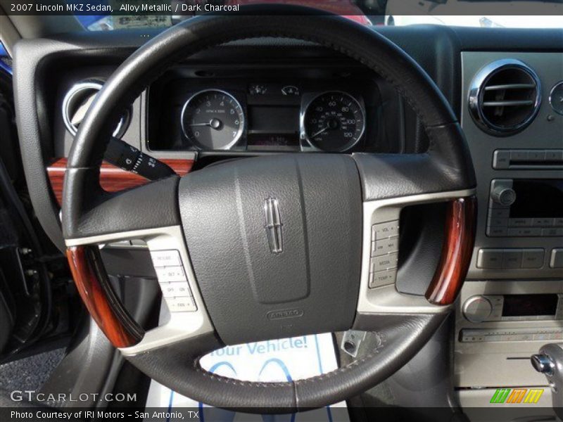 Alloy Metallic / Dark Charcoal 2007 Lincoln MKZ Sedan