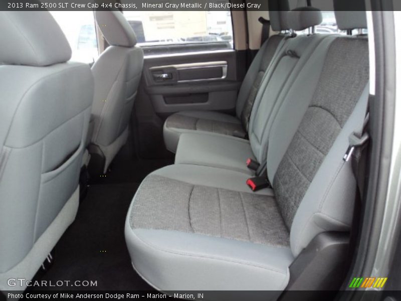 Mineral Gray Metallic / Black/Diesel Gray 2013 Ram 2500 SLT Crew Cab 4x4 Chassis