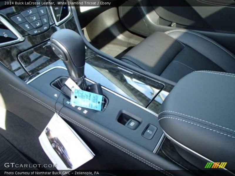 White Diamond Tricoat / Ebony 2014 Buick LaCrosse Leather