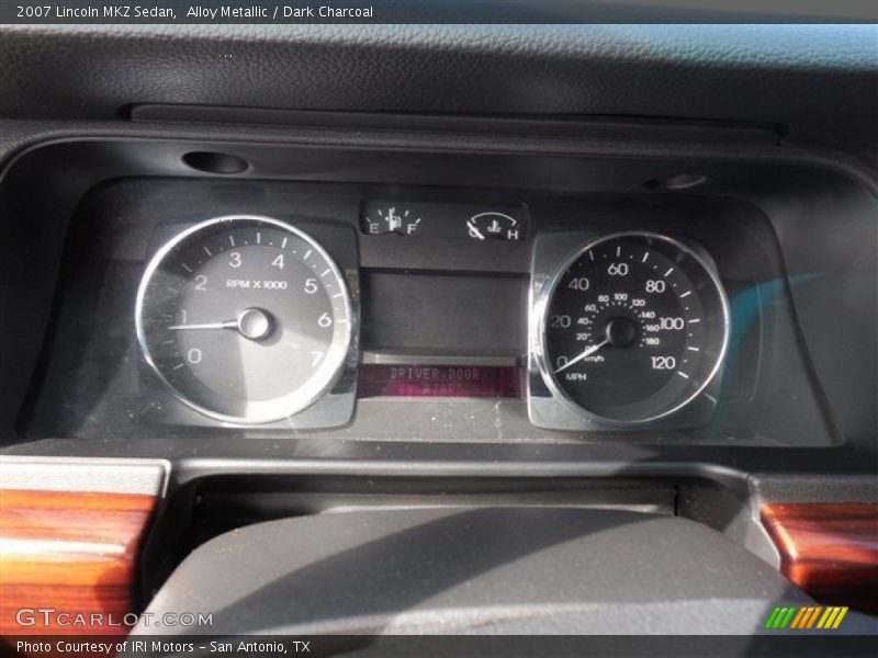 Alloy Metallic / Dark Charcoal 2007 Lincoln MKZ Sedan