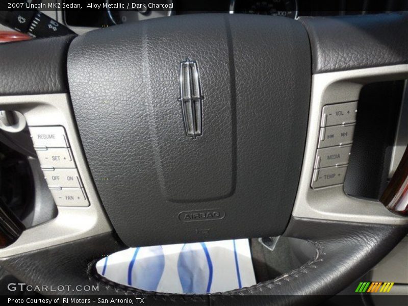 Alloy Metallic / Dark Charcoal 2007 Lincoln MKZ Sedan