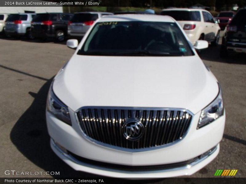 Summit White / Ebony 2014 Buick LaCrosse Leather