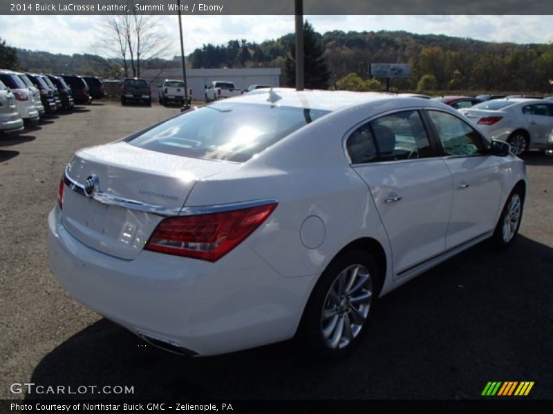 Summit White / Ebony 2014 Buick LaCrosse Leather