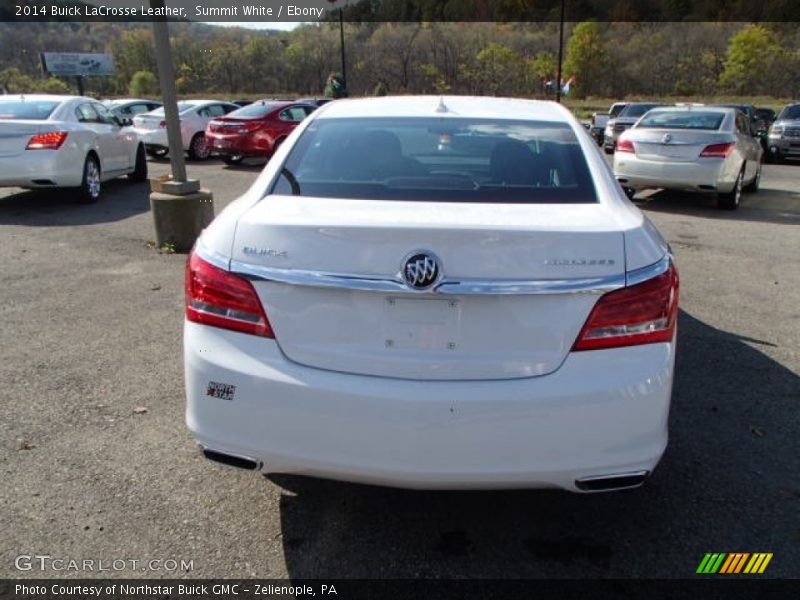 Summit White / Ebony 2014 Buick LaCrosse Leather