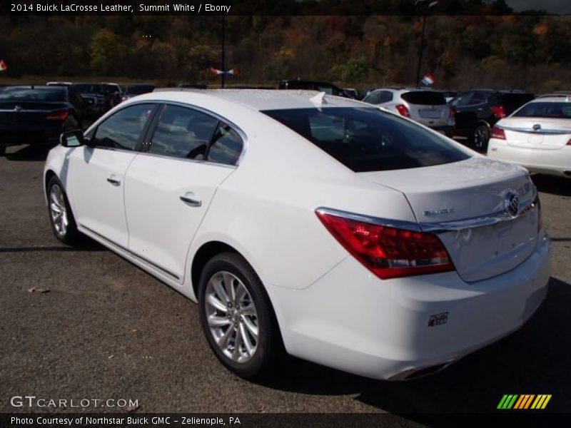 Summit White / Ebony 2014 Buick LaCrosse Leather
