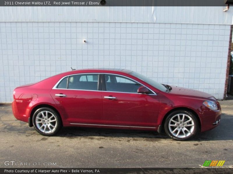 Red Jewel Tintcoat / Ebony 2011 Chevrolet Malibu LTZ