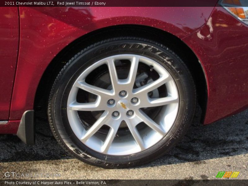 Red Jewel Tintcoat / Ebony 2011 Chevrolet Malibu LTZ