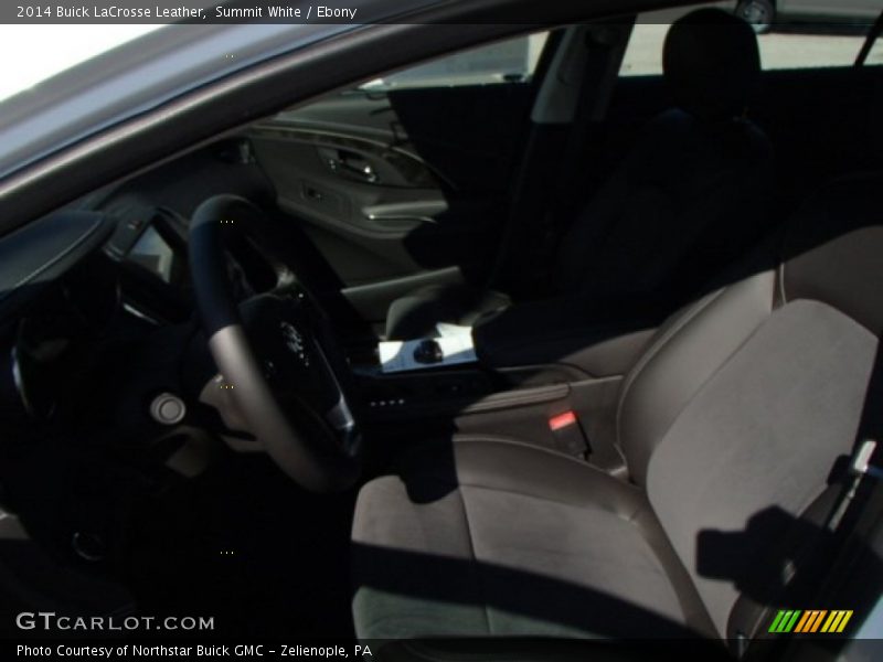 Summit White / Ebony 2014 Buick LaCrosse Leather