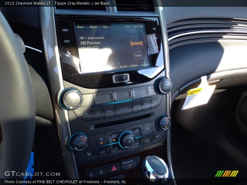 Taupe Gray Metallic / Jet Black 2013 Chevrolet Malibu LT