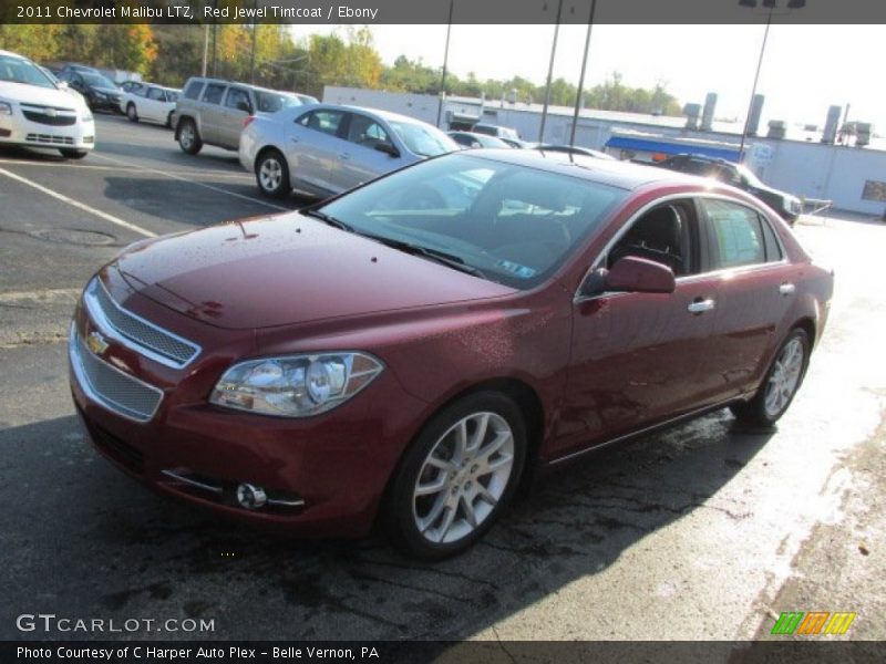 Red Jewel Tintcoat / Ebony 2011 Chevrolet Malibu LTZ
