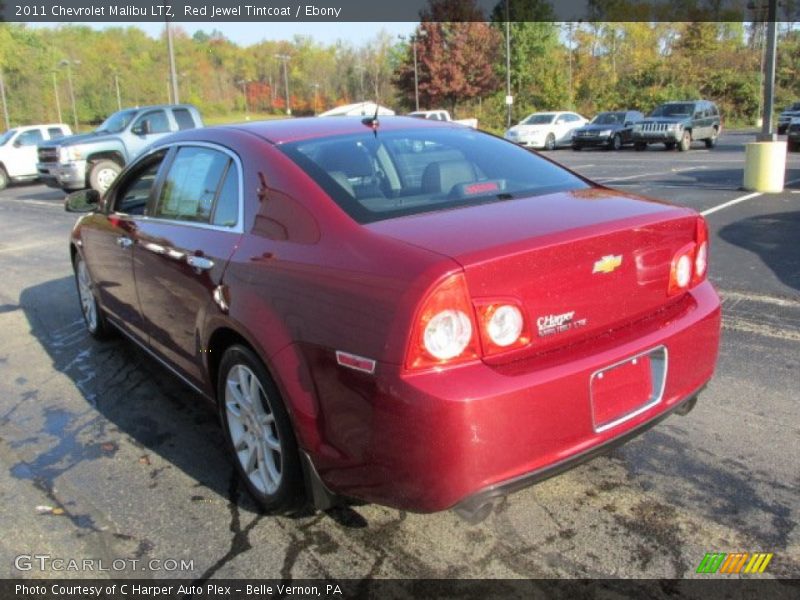 Red Jewel Tintcoat / Ebony 2011 Chevrolet Malibu LTZ
