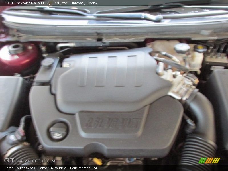 Red Jewel Tintcoat / Ebony 2011 Chevrolet Malibu LTZ