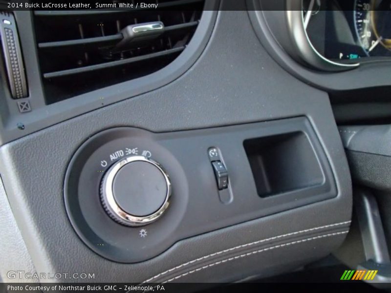 Summit White / Ebony 2014 Buick LaCrosse Leather