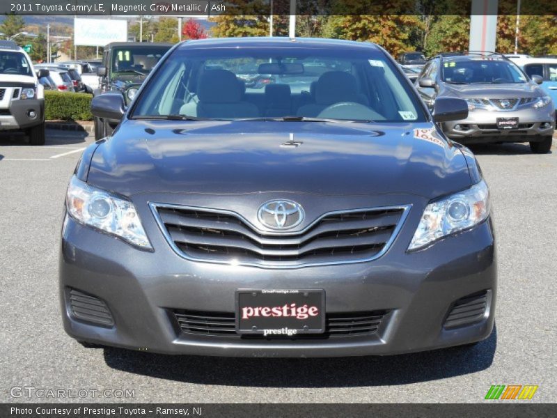 Magnetic Gray Metallic / Ash 2011 Toyota Camry LE